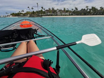 glass bottom kayak tour